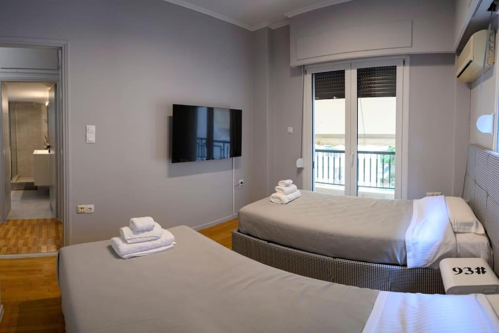 شقة Seaview Orchid 2 Bed Elegance أثينا المظهر الخارجي الصورة